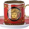 Чашка с блюдцем Versace Medusa 19335-409605-14740