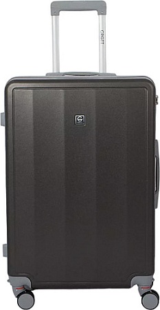 Чемодан-спиннер Grott 340-614/5-26 (серый)