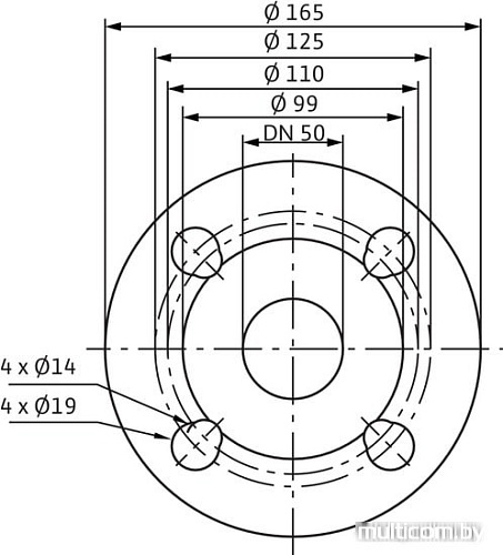 Насос Wilo Yonos MAXO-Z 50/0.5-9