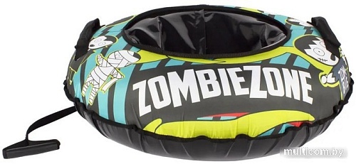 Тюбинг Snowstorm BZ-90 Zombiezone W112865 (90см, зеленый/черный)