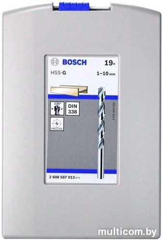 Набор оснастки Bosch 2608587013 19 предметов