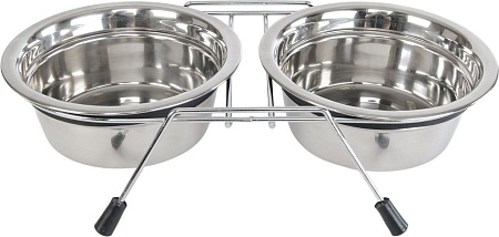 Миски на подставке ZooZooZoo Двойная на подставке SWT-6009D-780