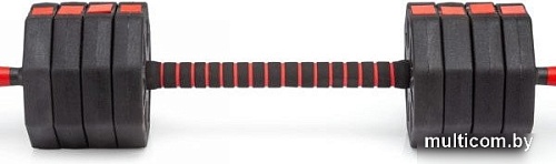 Набор гантелей с грифом для штанги VictoryFit VF-DН500 2x25 кг