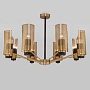 Люстра средней высоты Евросвет Grino 70139/8 (латунь)