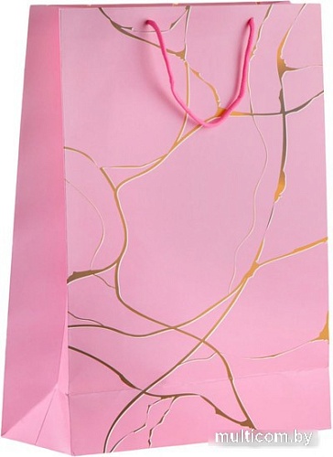 Пакет подарочный Perfecto Linea Amelia 47-423101 (розовый)
