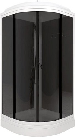 Душевая кабина Triton Грэй-Блэк А 90х90