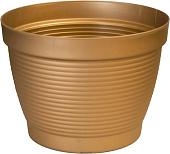 Кашпо Szemikowie Agawa 416 (золотой)