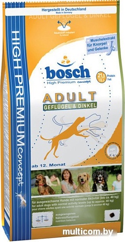 Корм для собак Bosch Adult Poultry & Spelt 3 кг