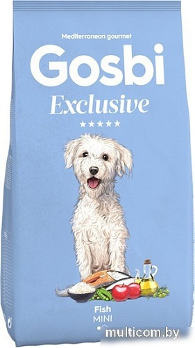 Сухой корм для собак Gosbi Exclusive Fish Mini 7 кг
