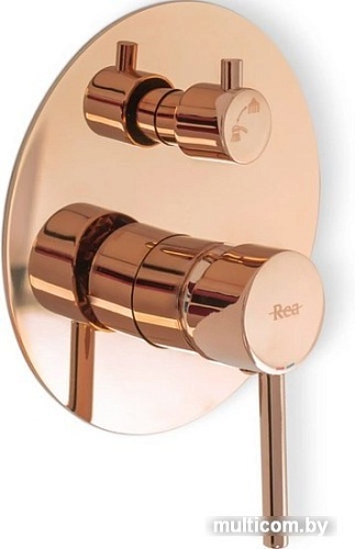 Душевая система Rea Lungo REA-P4111 (розовое золото)