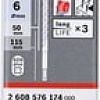 Набор оснастки Bosch 2608576174 (10 предметов)