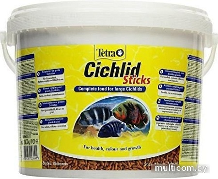 Сухой корм Tetra Cichlid Sticks 10 л