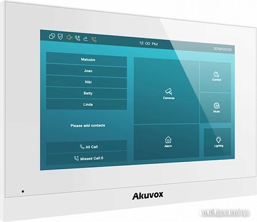 Монитор Akuvox C313S (белый)