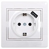 Розетка USB Lezard Mira 701-0202-181