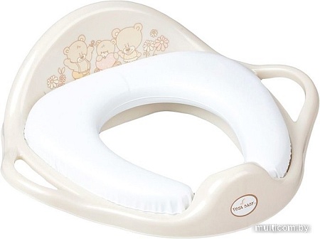 Детская накладка на унитаз Tega Мишки MS-020-119 (бежевый)
