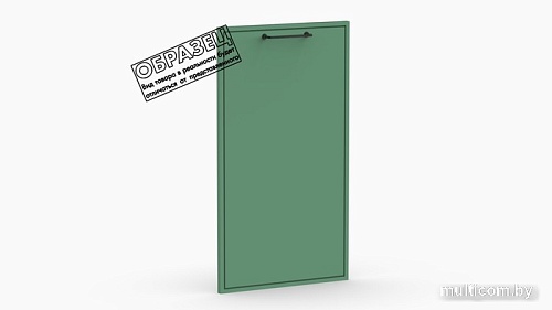 Готовая кухня Интермебель Лион-14 В-1 1.8м (красная глазурь софт/белый софт/мрамор лацио белый)