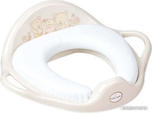 Детская накладка на унитаз Tega Мишки MS-020-119 (бежевый)