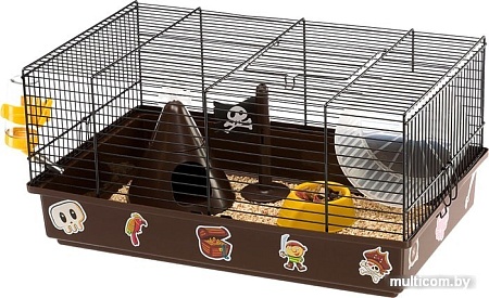 Клетка Ferplast Criceti 9 Pirates (коричневый) 57009061