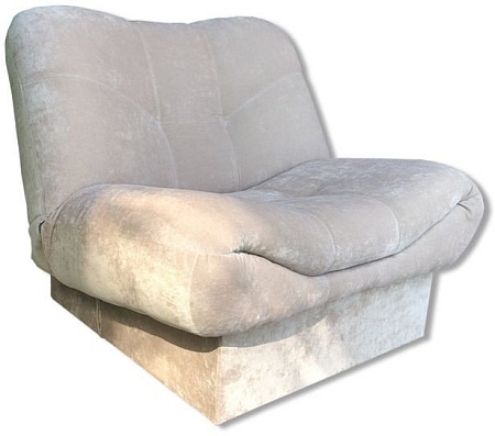 Интерьерное кресло Асмана Наоми (бел глессе/кремовый)