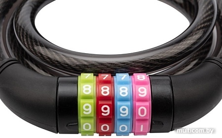 Тросовый велозамок Четыре сезона 79-0266