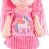 Кукла Maxitoys Лера с розовыми волосами в платье MT-CR-D01202318-35