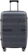 Чемодан-спиннер Pride РР-204 (M, серый)