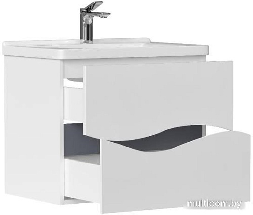 Volna Тумба под умывальник Grey 80.2Y Миранда (подвесная)