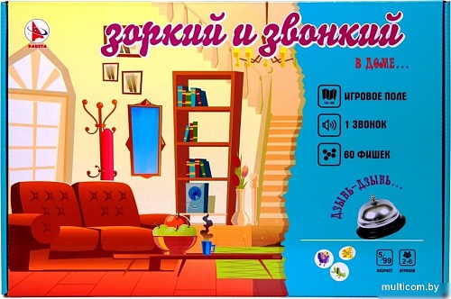 Настольная игра ILikeGift Зоркий и звонкий. В доме Р494439