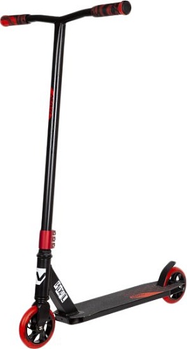 Самокат Novatrack Pixel 50 120A.PIXEL.BRD21 (черный/красный)