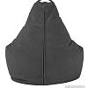 Кресло-мешок Sled Велюр 110x110x160 (антроцит)
