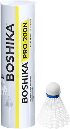 Набор воланчиков Boshika PRO-200N 9412595 (6 шт, белый)