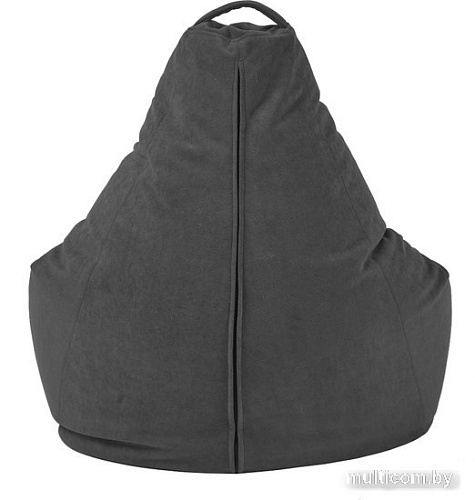 Кресло-мешок Sled Велюр 110x110x160 (антроцит)