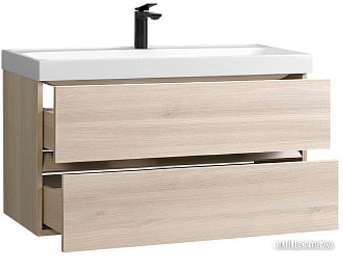 Belux Тумба под умывальник Париж НП 90-02 (183, акация лэйкленд светлый)