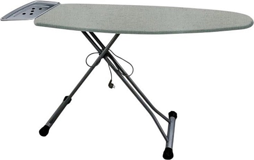 Чехол для гладильной доски Comfort Alumin С подложкой 110x33см (лен/речной песок)