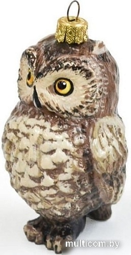 Елочные игрушки Грай Сова ЕГ-11 (коричневый)