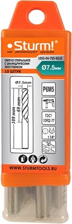 Набор оснастки Sturm 1055-04-7S5-SS10 (10 предметов)