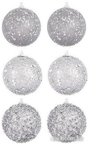 Елочная игрушка Elan Gallery 970079 (серебро)