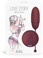 Виброяйцо Lola Games Love Story Mata Hari 1800-03Lola (красный)