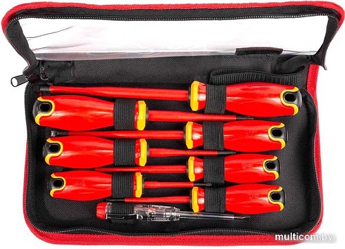 Набор отверток КВТ Слим НИО-2208 (8 предметов)