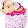 Классическая игрушка Bondibon Милота Собачка Чихуахуа в розовой сумке BB4604