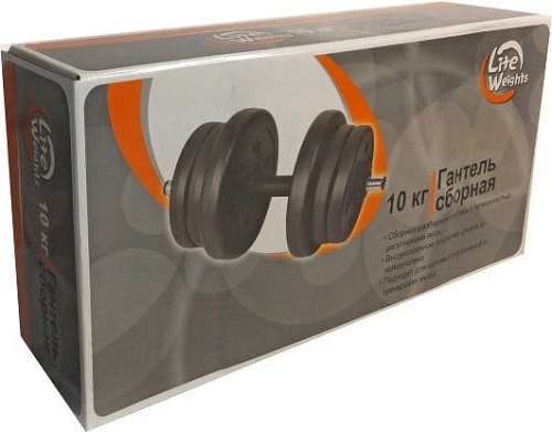 Гантели Lite Weights 3103CD 10 кг