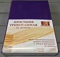 Постельное белье Альвитек Трикотажная на резинке 140x200x20 ПТР-БАК-140 (баклажан)