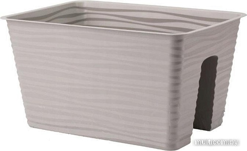 Кашпо Form-Plastic Sahara 4460-055 (светло-серый)
