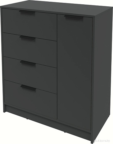 Тумба Интерлиния Концепт КТ-Т90 (антрацит/антрацит)