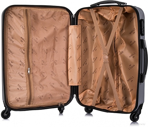 Чемодан-спиннер L'Case Phatthaya BCP-12-02 13212 67 см (черный)