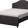 Кровать Sonit Dana 160x200 шенилл Eclipse (07 светло-серый)