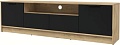 Тумба Интерлиния ТВ Концепт КТ-ТВ4-50 (черный/дуб золотой)