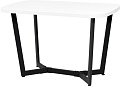 Кухонный стол Millwood Лофт Мюнхен Л 200x100x75 (белый/металл черный)