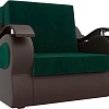 Кресло-кровать Mebelico Меркурий 105484 60 см (зеленый/коричневый)