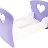 Кроватка для кукол Paremo Сердце мини PFD120-13M